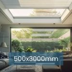 Skylight Blinds for Pitched Roof Window 500x3000mm
