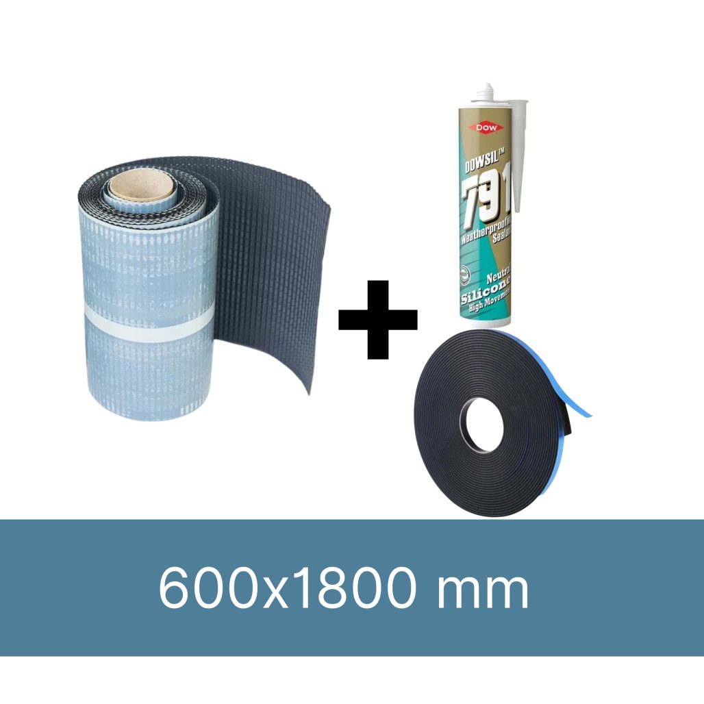 Installation kit for 1 x Pitched Roof Skylight 600x1800mm (for a tiled roof) - Image 1