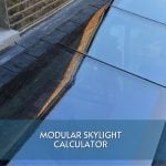 Custom Size –  Frameless Modular Skylight