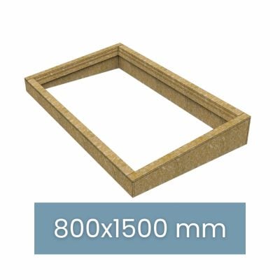 OSB Insulated Upstand 800 x 1500 mm (for Flat Roof)