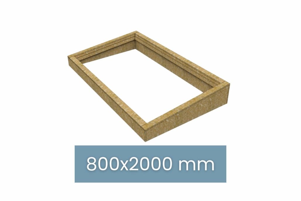 OSB Insulated Upstand 800 x 2000 mm (for Flat Roof) - Image 1