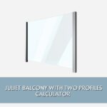 Juliet balcony - two profiles SV-55-JB