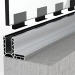 SV75 LT frameless glass balustrade installation photo 1